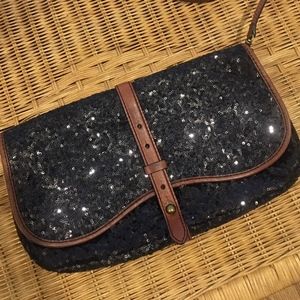 Kate Spade X Westward Emily Merritt Sequin Clutch